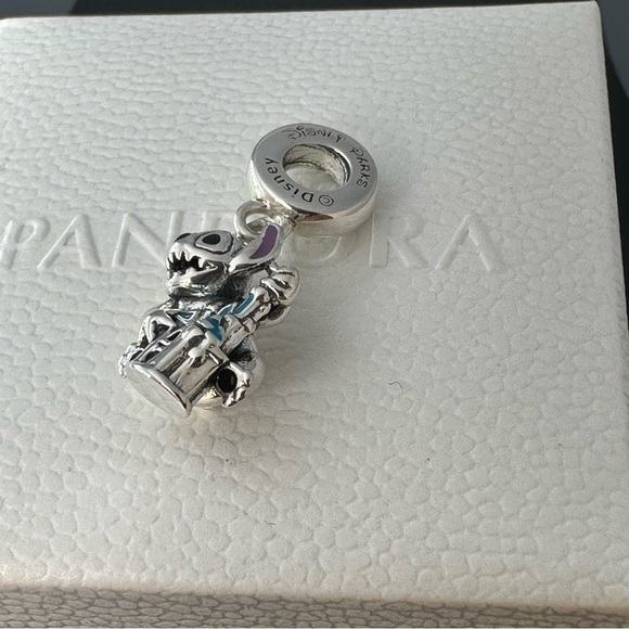 Pandora Disney, Cinderella Stich Castle Charm 925 Ale #206 - Picture 2 of 6